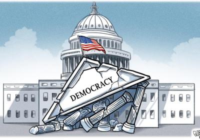 Survey shows most Americans believe US not a democracy, reflects 'discourse woven by elites far out of touch with people�