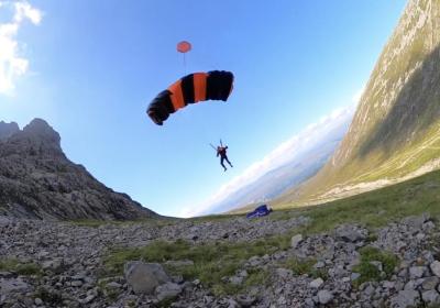 Daredevil granny, 103, beats record for parachute jump