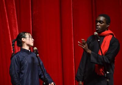 Egyptian students put on comedy show in Chinese