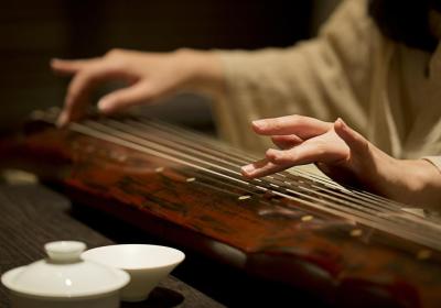 Traditional Chinese instrument blessed with lots of love