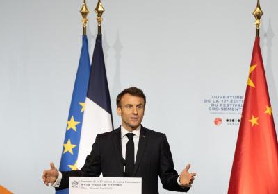 French president eyes cultural dialogues, exchanges in visit