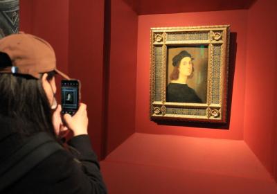 Italian diplomat attends Beijing art show, highlights exchanges