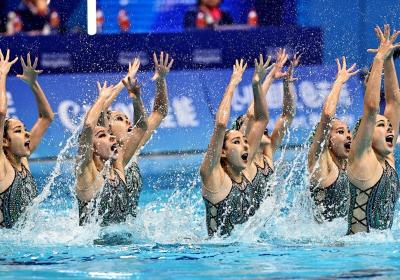 China bags artistic swimming team gold at Hangzhou Games