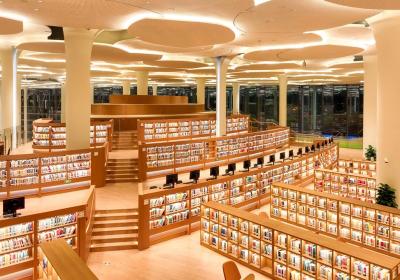 Beijing Library presents a 'forest of knowledge' to residents