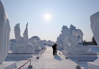 Transient yet lasting beauty of China’s ‘ice city’