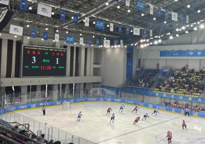 Hong Kong's ice hockey team achieves second victory at 14th National Winter Games