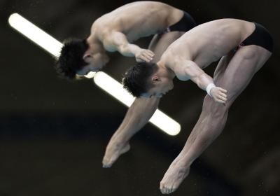 Chinese divers capture all gold medals during first leg of World Cup