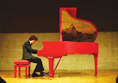 Italy: Pianist Andrea Molteni performs solo concert at embassy