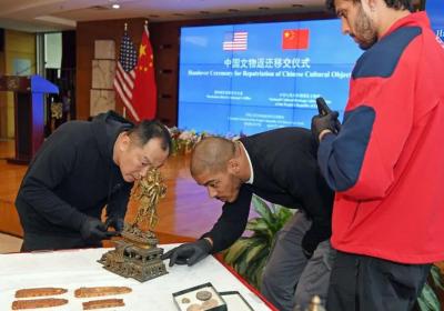 US returns 38 cultural relics to China; more similar cases in the future?