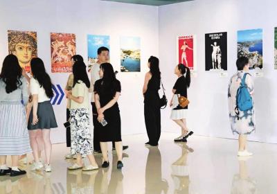 Greece: Greek tourism poster exhibition opens in Chengdu