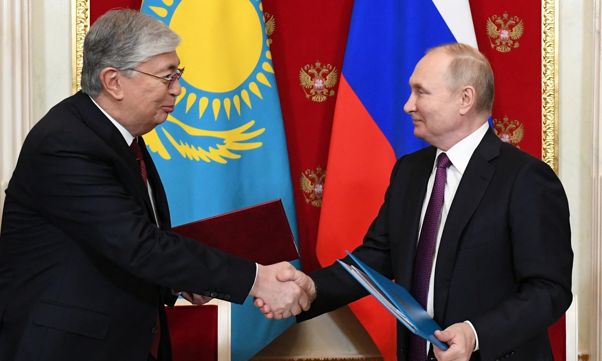 Kazakhstan, Russia seek to strengthen cooperation