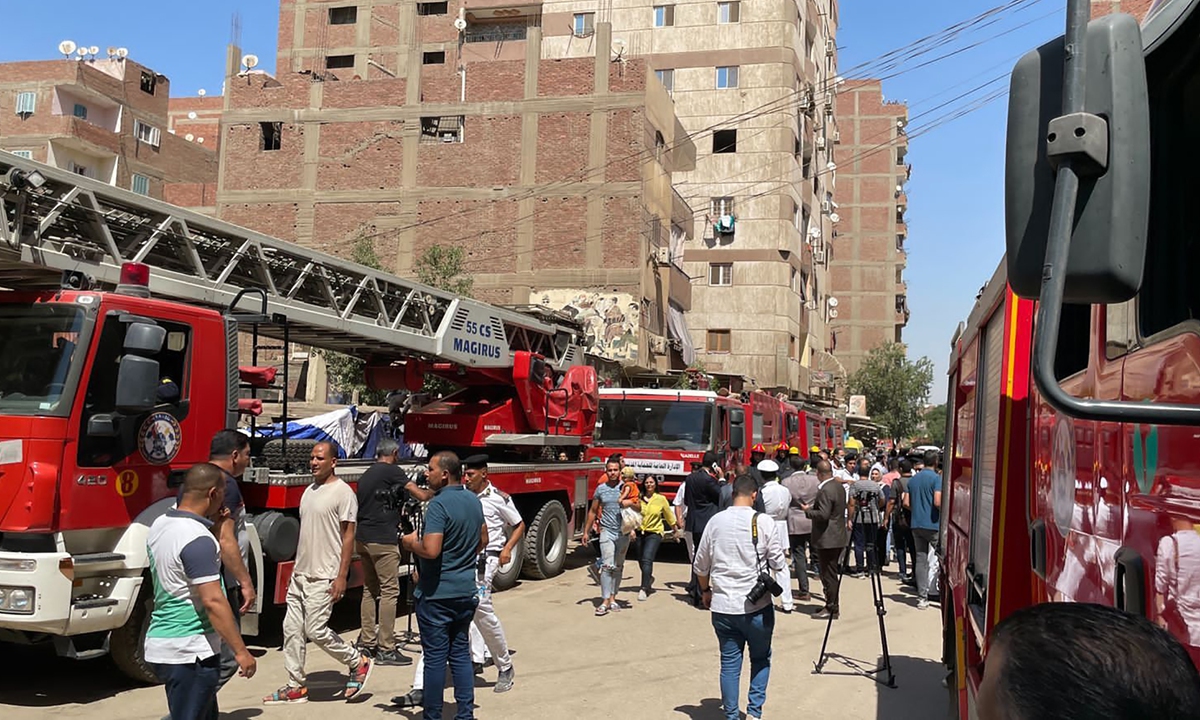 41 dead in fire at mass in Cairo Copt church: officials