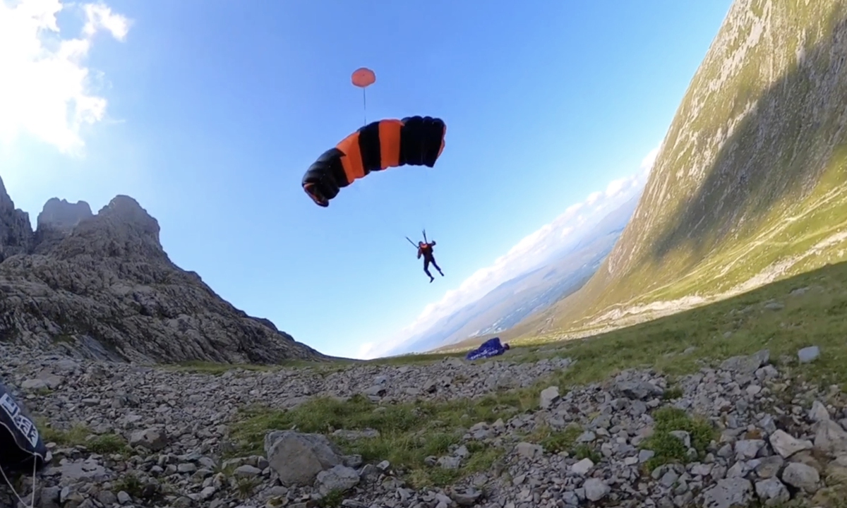 Daredevil granny, 103, beats record for parachute jump