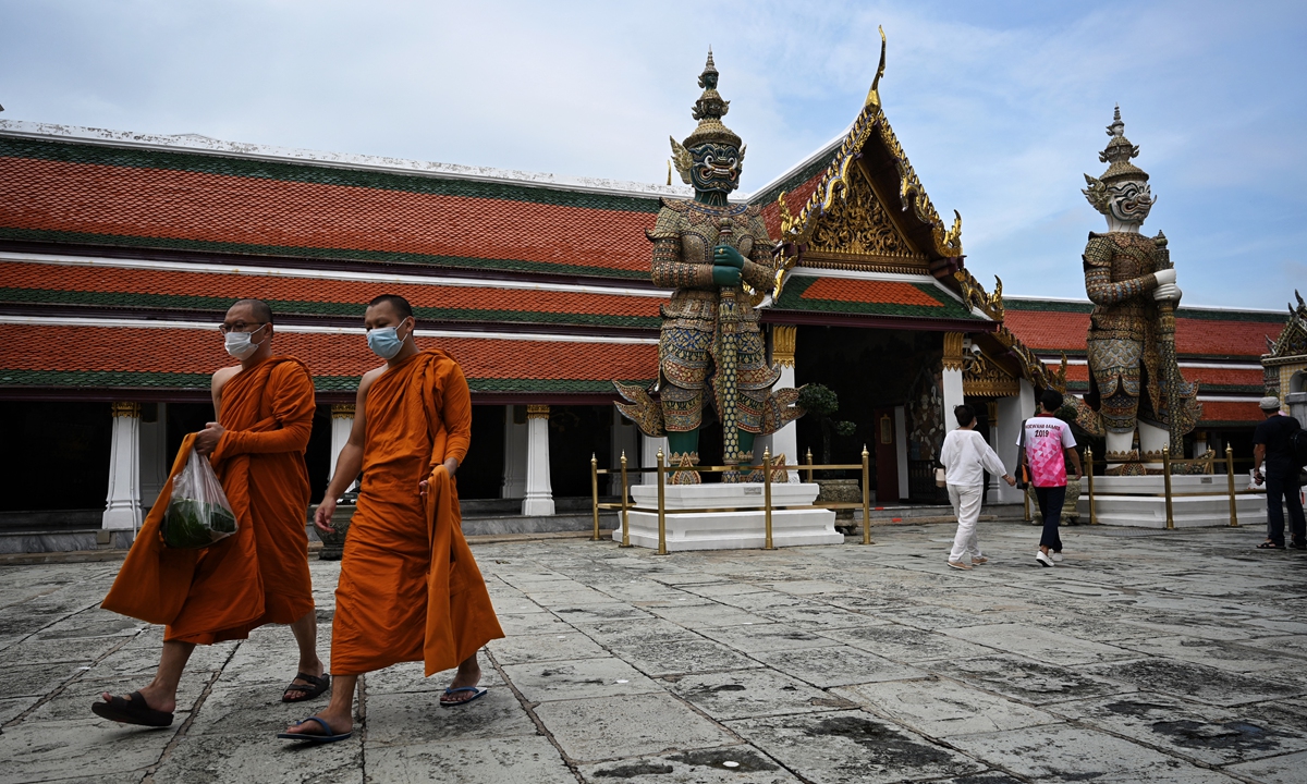 Hopes high as tourists touch down for Thailand reopening