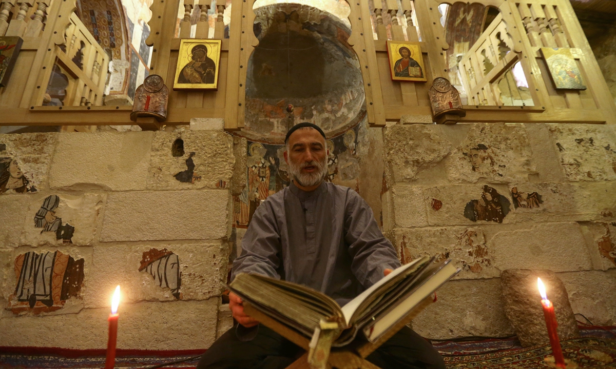 Desert monastery seeks visitors after years of war