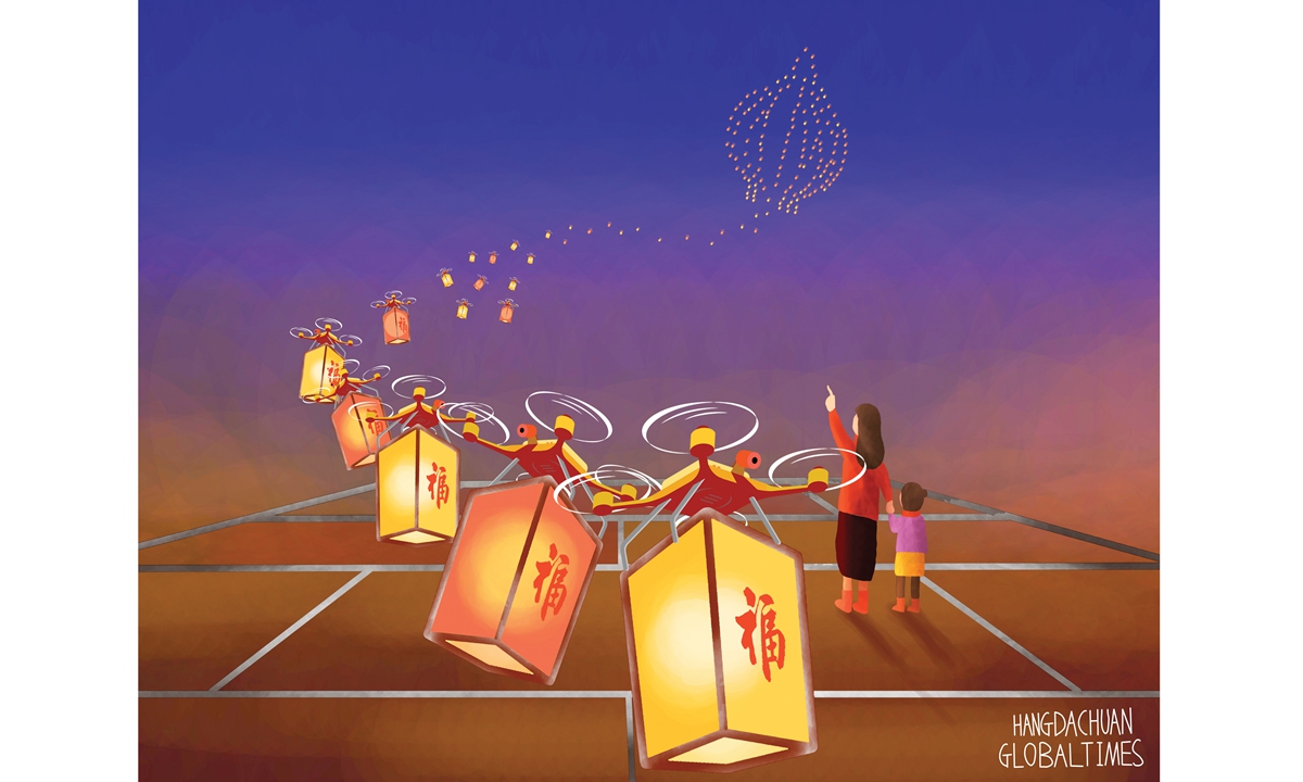 Drones, 3D and VR make Spring Festival customs shine brighter