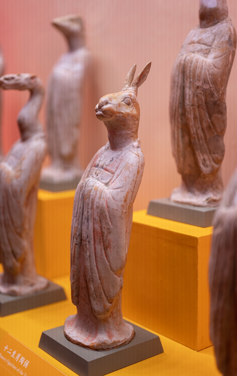 Ancient rabbit art signifies Chinese zodiac culture