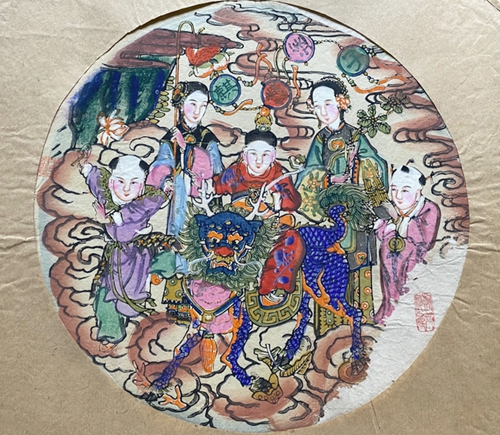 Exclusive: New tech discovers UK-German dyes in Qing Dynasty paintings, window to China-West art exchanges