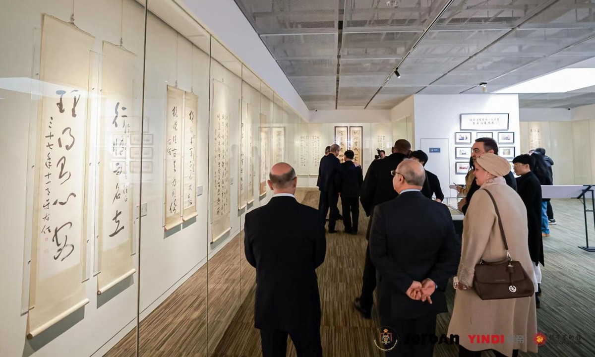 China-Jordan art exhibition held in Beijing to celebrate 46 years of diplomatic ties