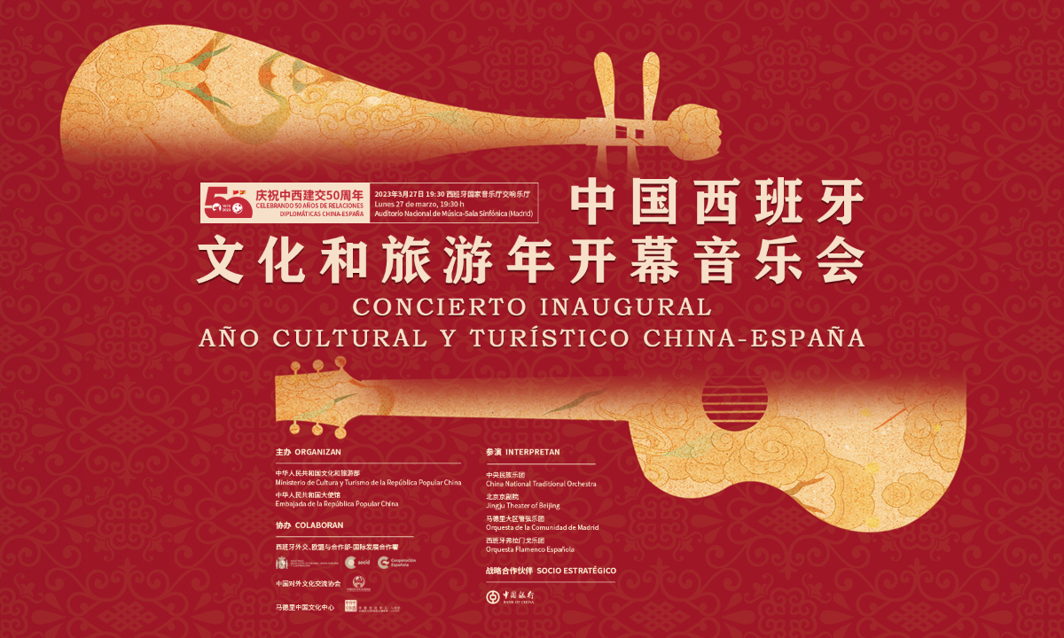 Music concert held in Madrid promotes China-Spain cultural exchanges
