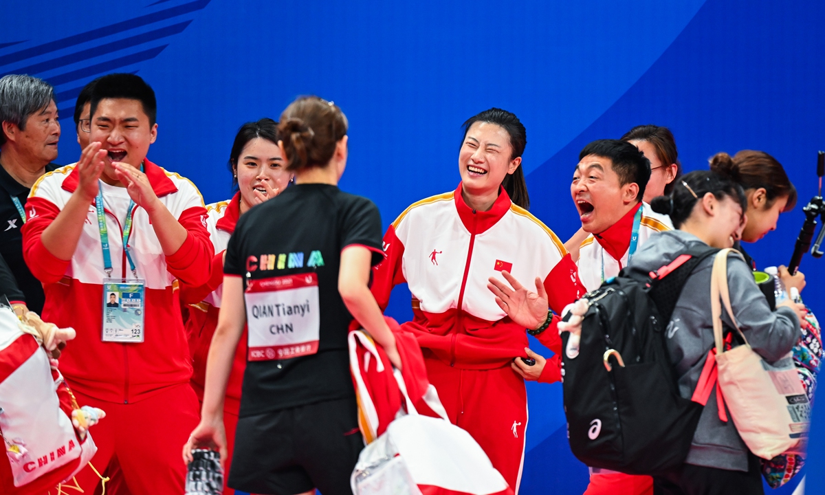 China dominates at Universiade table tennis with gold medal harvest