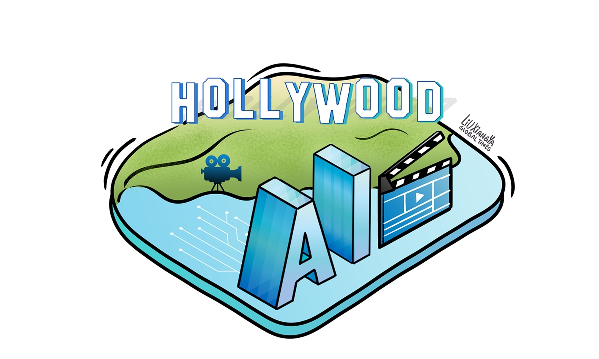 Hollywood strike: embrace AI age while seeking protection
