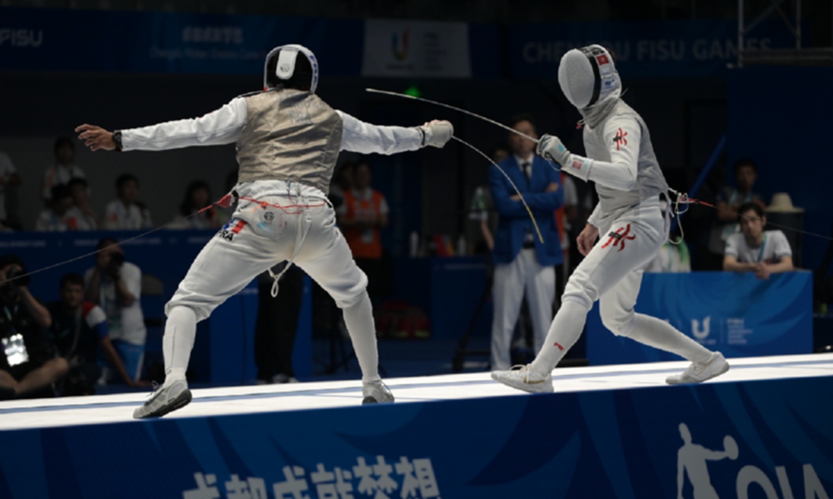 Hong Kong’s top fencer shines at Chengdu Games
