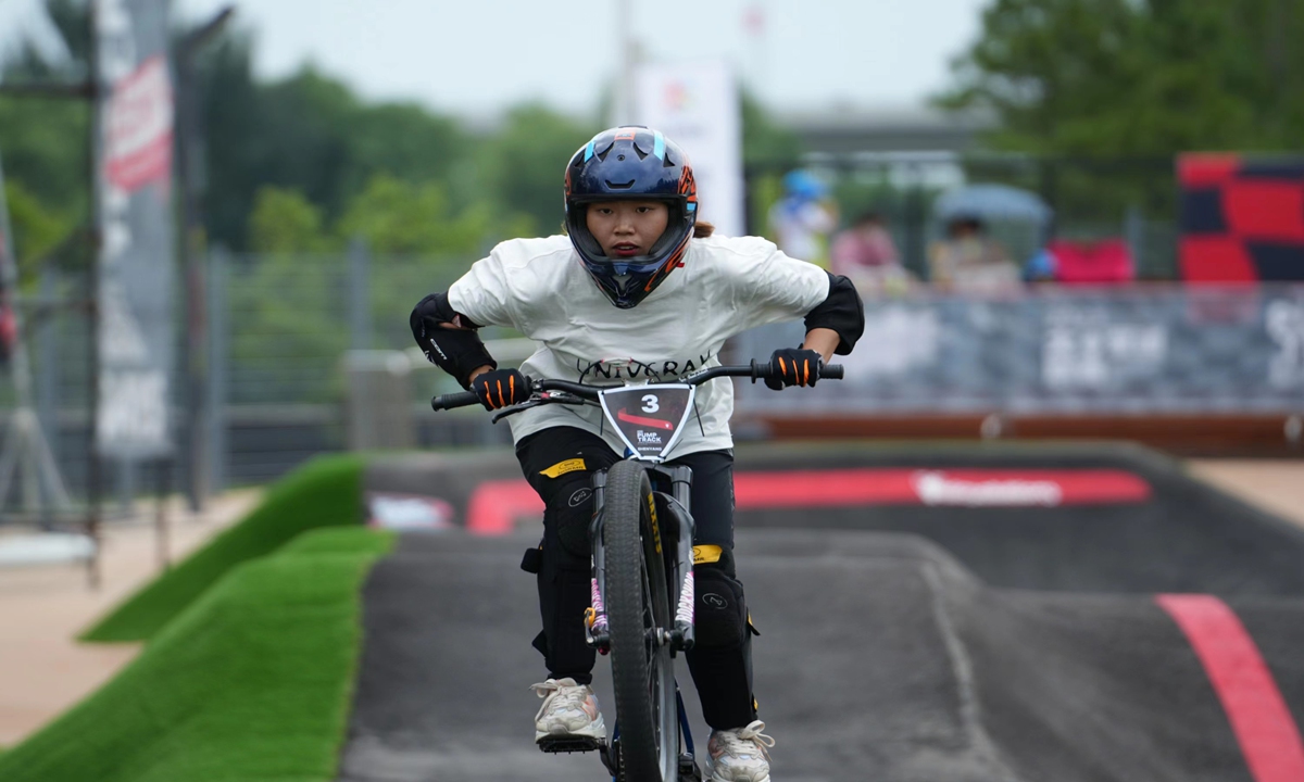 Chinese cyclist uses long-held career dreams to fuel new passion in Pump Track cycling