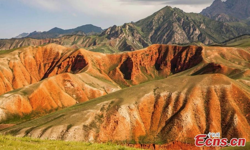 Danxia landform vandalism under investigation