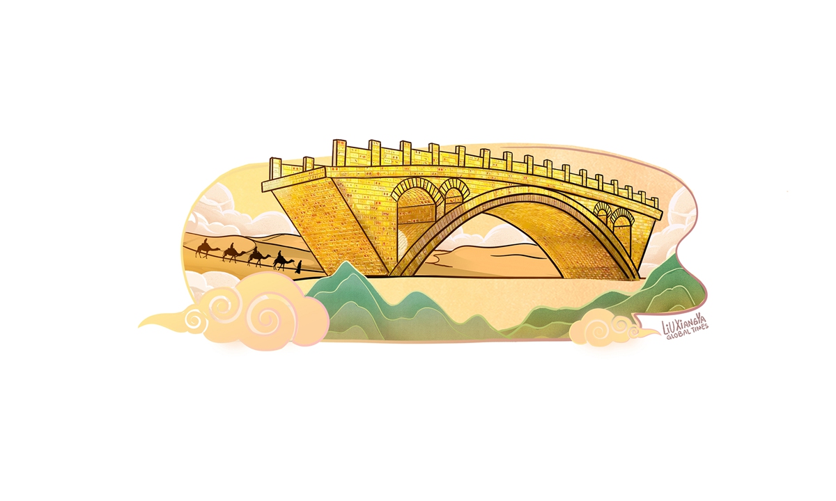 Sculptures bridge BRI cultural ties