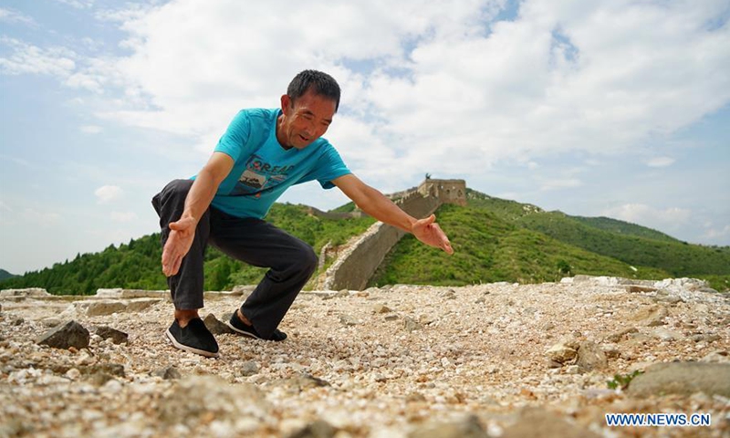 Ming Dynasty stele for famous general unearthed at Great Wall repair site