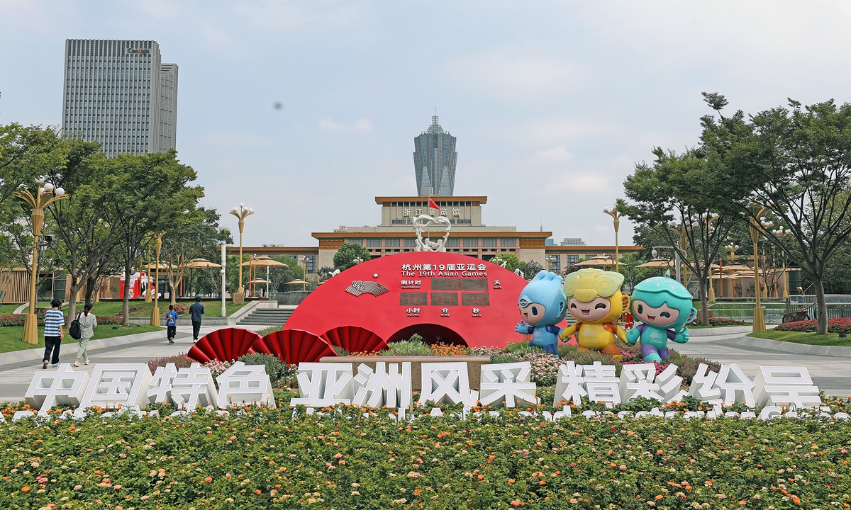 Two sports exhibitions open in Hangzhou to warm up Asian Games