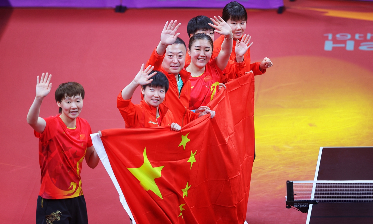 Chinese players claim team golds