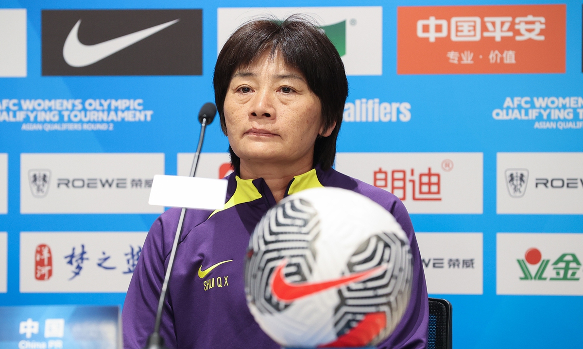 Chinese women’s national soccer team takes on challenges in Olympic qualifiers