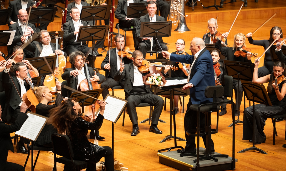 Belgrade Philharmonic Orchestra’s centenary concert in China draws people closer with music
