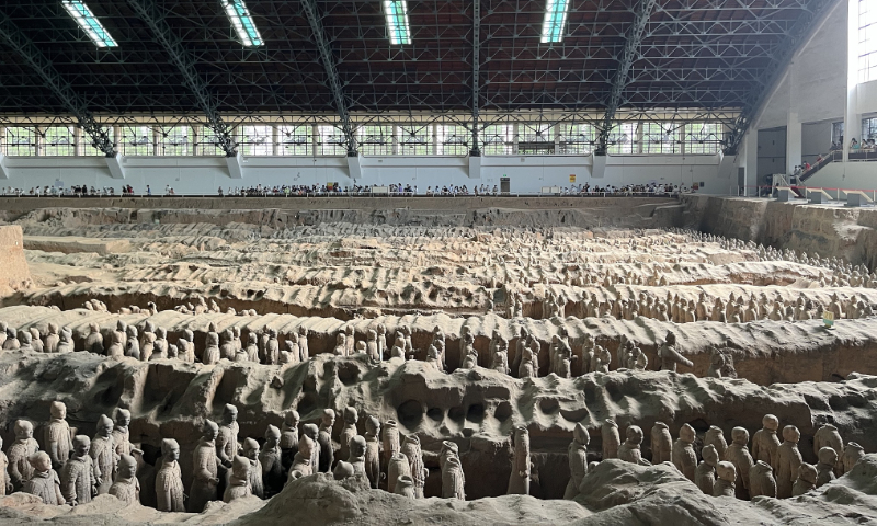 Museum of Emperor Qinshihuang's Mausoleum issues statement on uncivilized visitor behavior