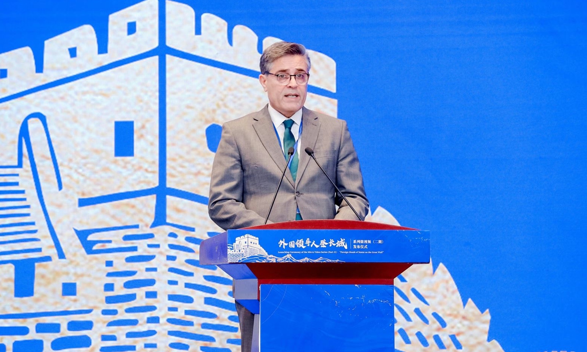 Pakistan: Ambassador attends ‘Foreign Heads of States on the Great Wall’ launch ceremony