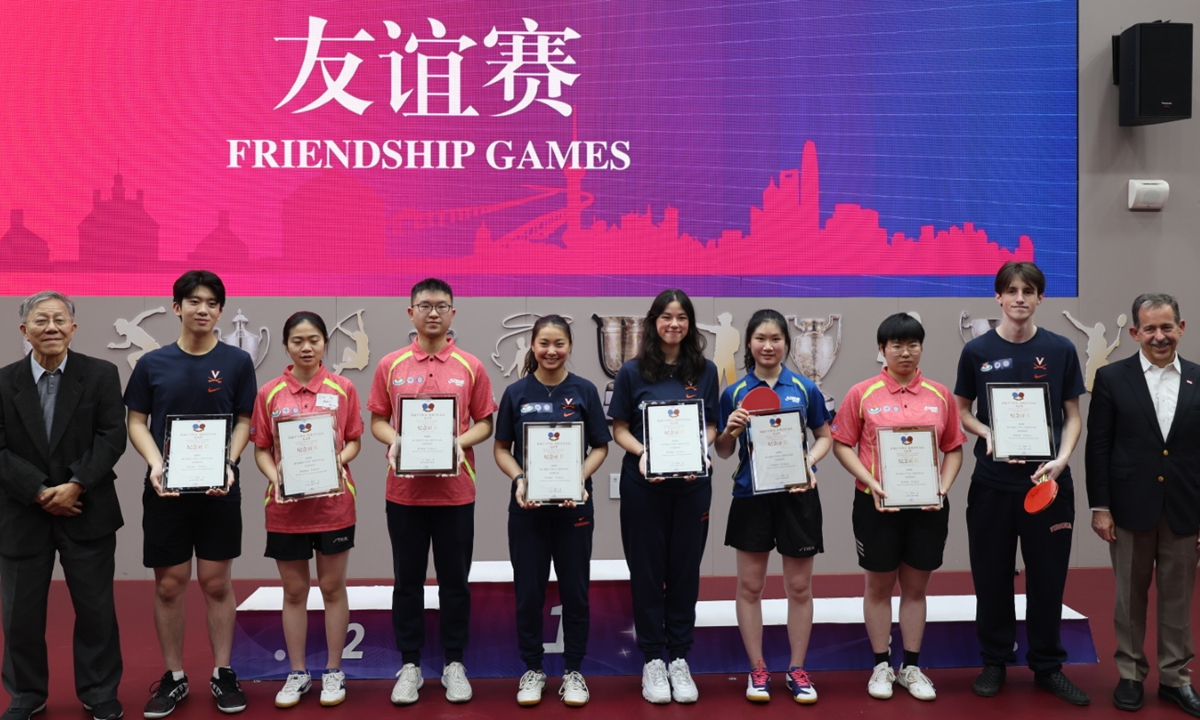 US students relive ‘Ping-Pong Diplomacy’ in Shanghai