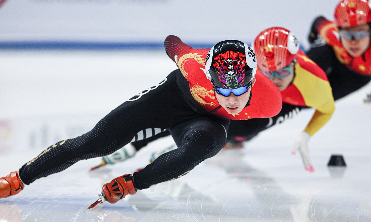 Chinese short trackers score big at Winter Youth Olympics