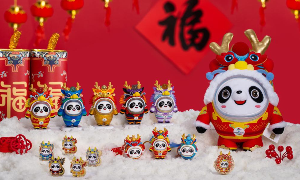 Beijing Winter Olympics mascot Bing Dwen Dwen continues to soar with dragon version debut