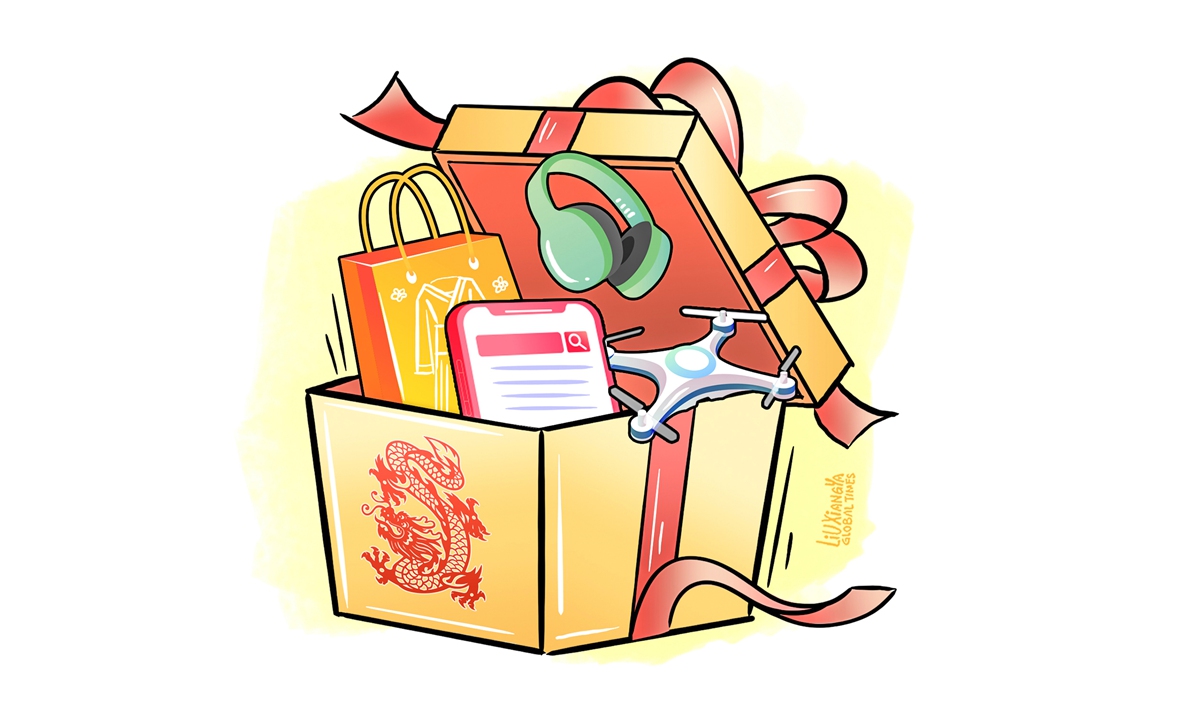 New consumption trends in Chinese New Year