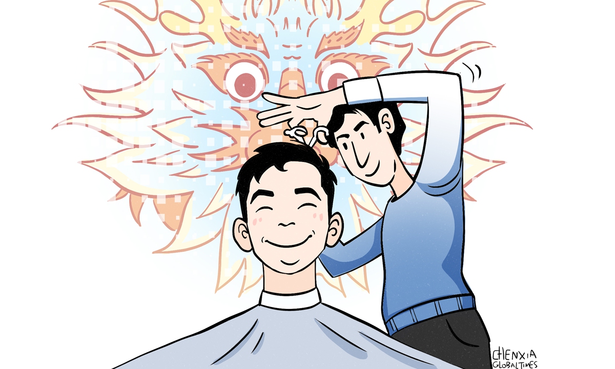 ‘Dragon raises head’: more than a haircut