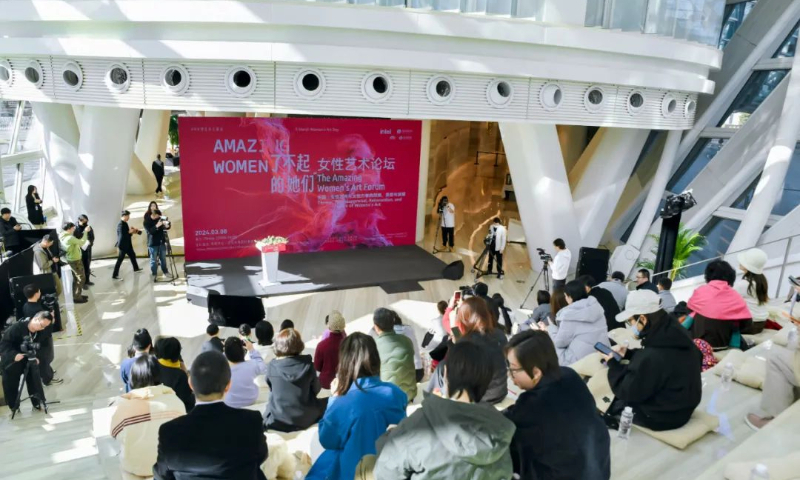 Women’s Day art forum explores role of females in art, society