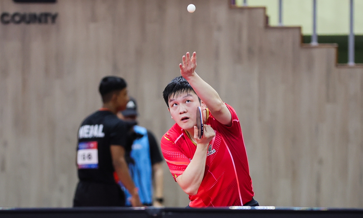Chinese table tennis star Fan Zhendong protests against toxic idolization