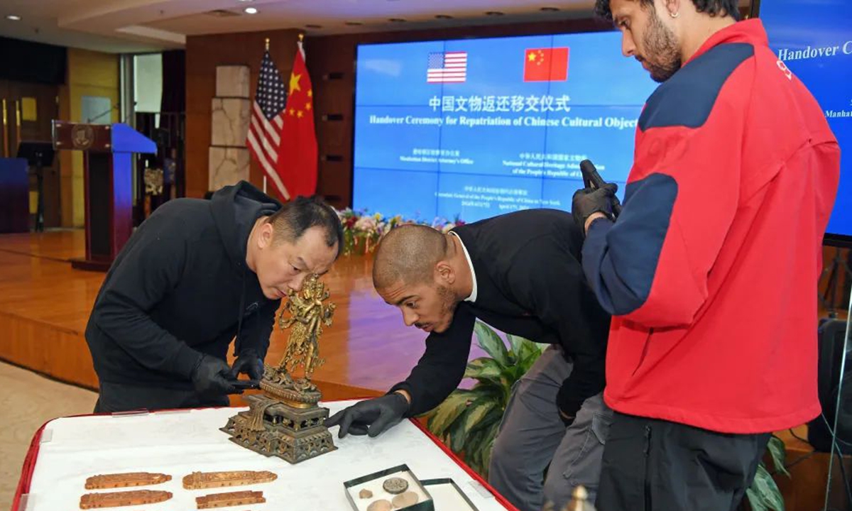 US returns 38 cultural relics to China; more similar cases in the future?