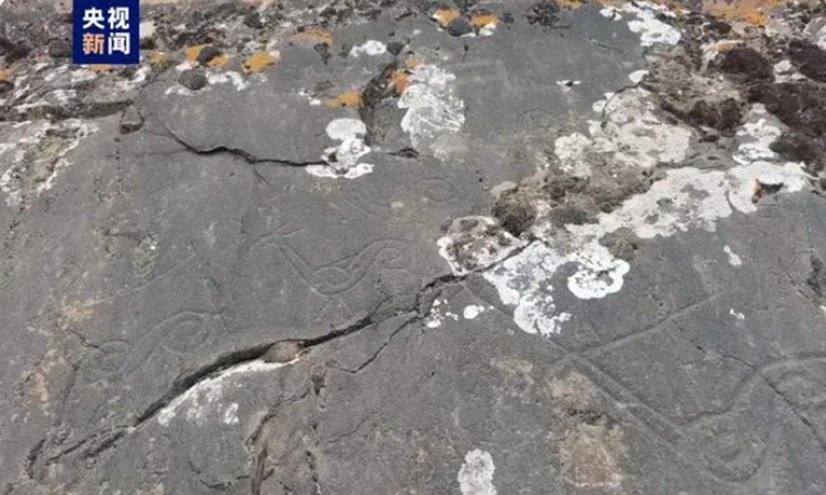 3,000-year-old rock painting cluster discovered in Qinghai