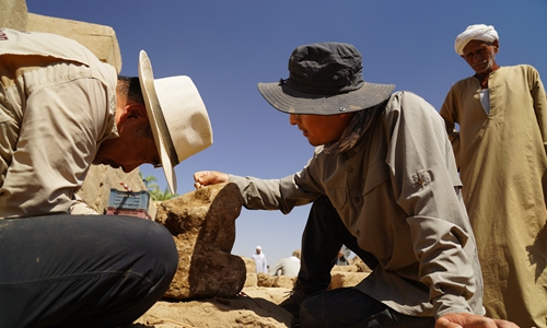 China-Egypt joint archaeological team resumes excavation